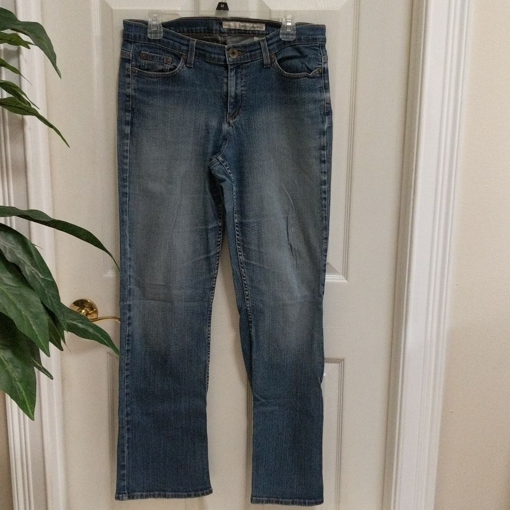 DKNY Women's Distressed Straight Leg Jeans Size 10R